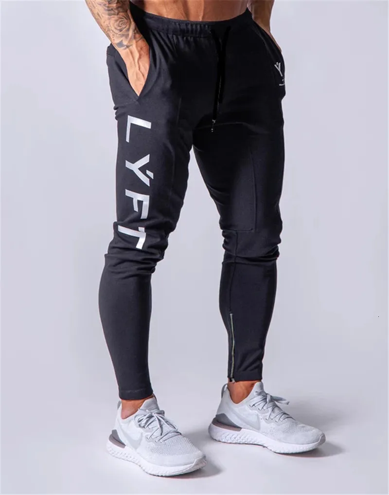 New Jogging Pants Men Sport Sweatpants Running Pants GYM Men Joggers Cotton Trackpants Slim Fit Bodybuilding Trouser CJ191210