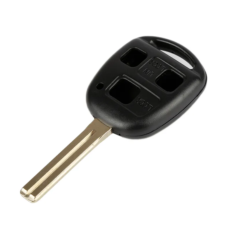 3 Кнопка Удаленный ключ Защитная оболочка для Lexus GX470 RX350 ES300 RX300 Клавиша ввода без ключа FOB Замена