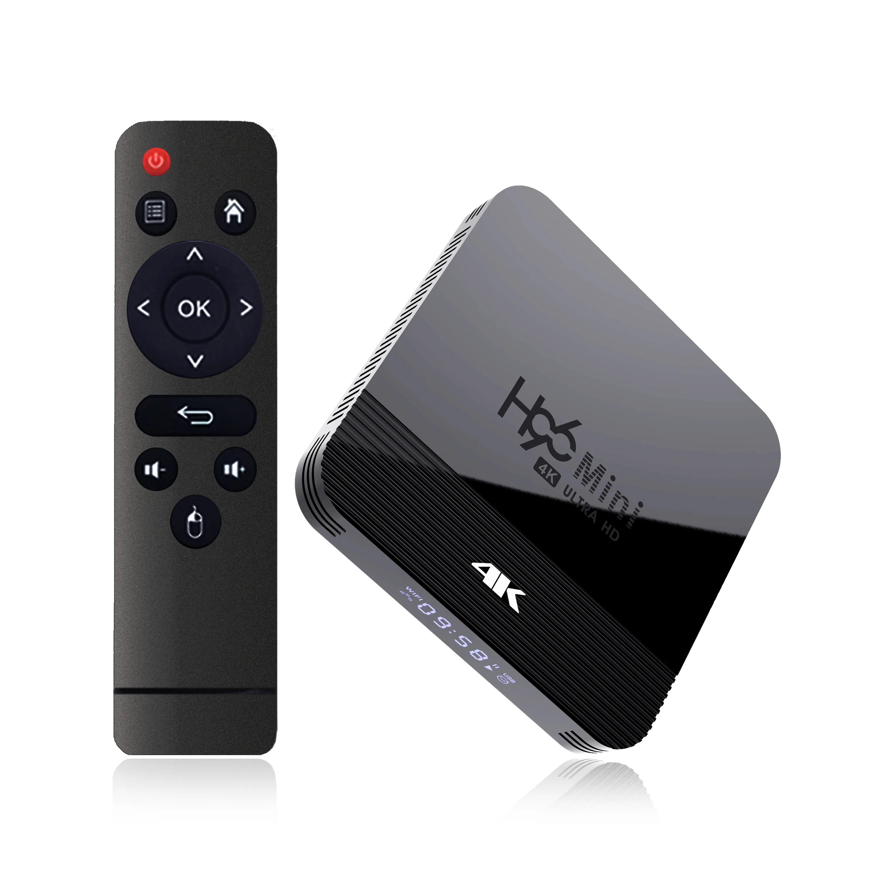 New Android 9.0 TV Box RockChip RK3228A H96 Mini H8 4K 2,4 5 ГГц двойной Wi -Fi Smart TV Set Top Boxs