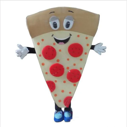 2019 Desconto venda de fábrica PIZZA traje da mascote para adultos de natal Halloween Outfit Fancy Dress Suit Frete Grátis