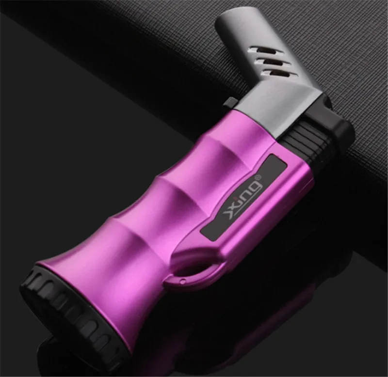 Creative Bamboo Joint Windproof Torch Lighter Chef Jet Flame Torch