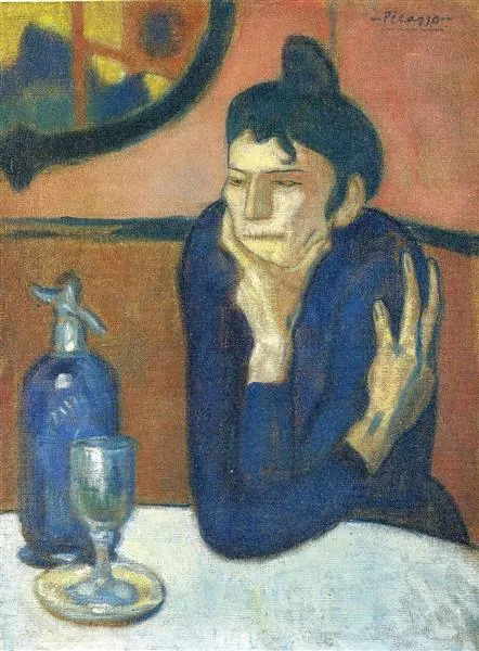 Pablo Picasso Classical Oil Painting The Absinthe Drinker 100 Handmade 