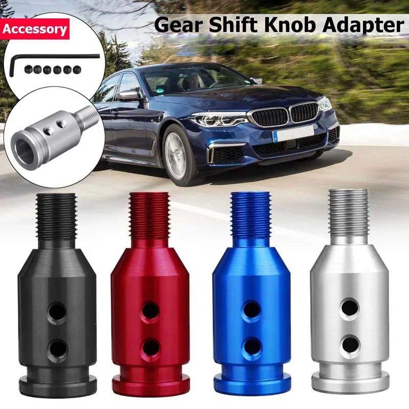 Universele Auto Manual Shift Knob Adapter voor BMW Aluminium Auto Cars Accessoires