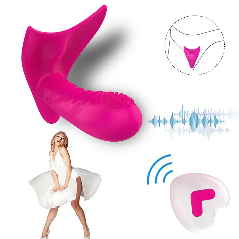 butterfly vibrating panties Butterfly Wearable Remote Control Vibrating Underwear