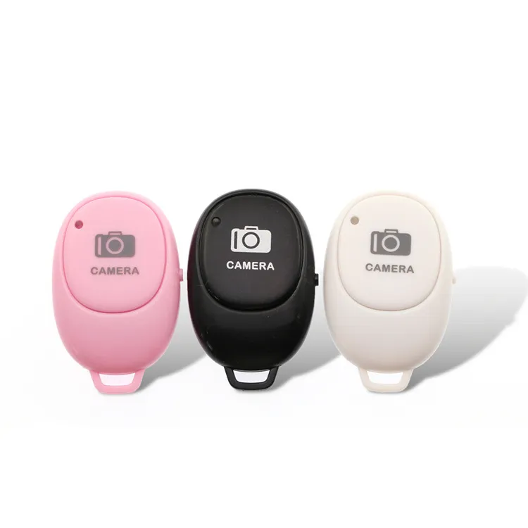 Per IOS Iphone Android telefono cellulare Bluetooth Remote Shutter adattatore selfie Remote Camera Control selfie Stick Wireless Shutter