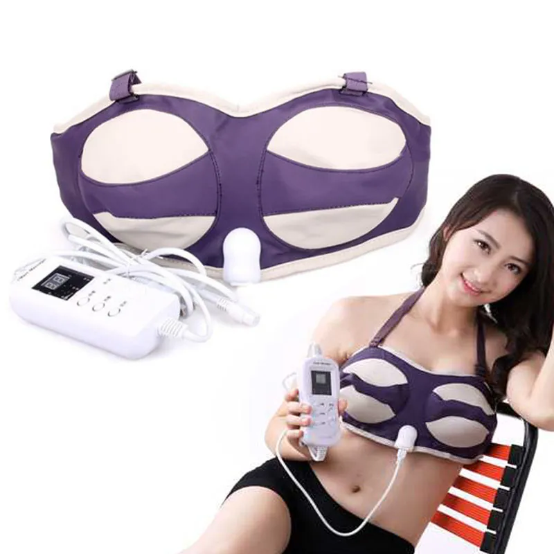 Bra Shape Breast Muscle Massager Chest Stimulus Device Electric