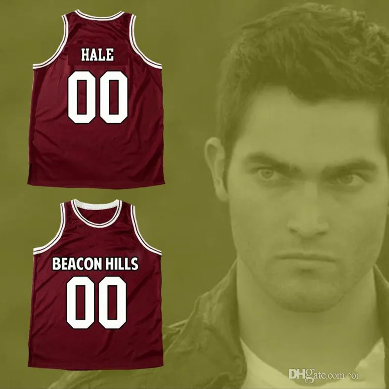 Maglia Lacrosse Stiles Stilinski #24 Beacon Hills - Personalizzabile Rossa