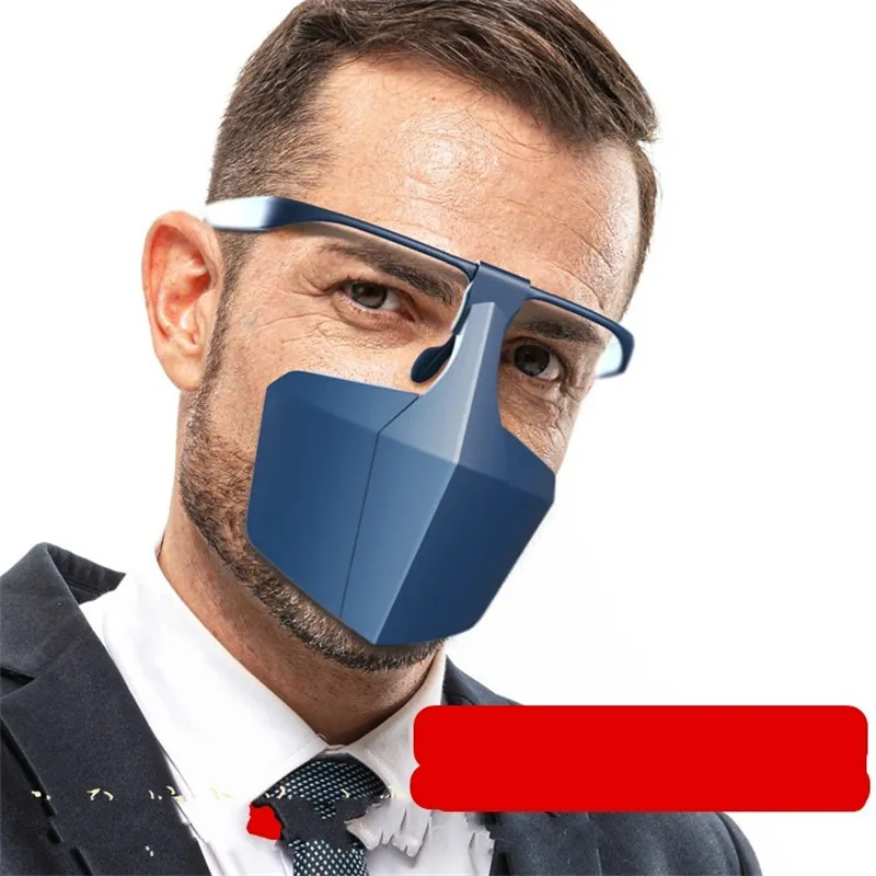 Le maschere per adulti Unisex Visiera Maschera Spectacle Tipo antispruzzo Anti Droplet quarantena di protezione popolare di modo 5Ws UU
