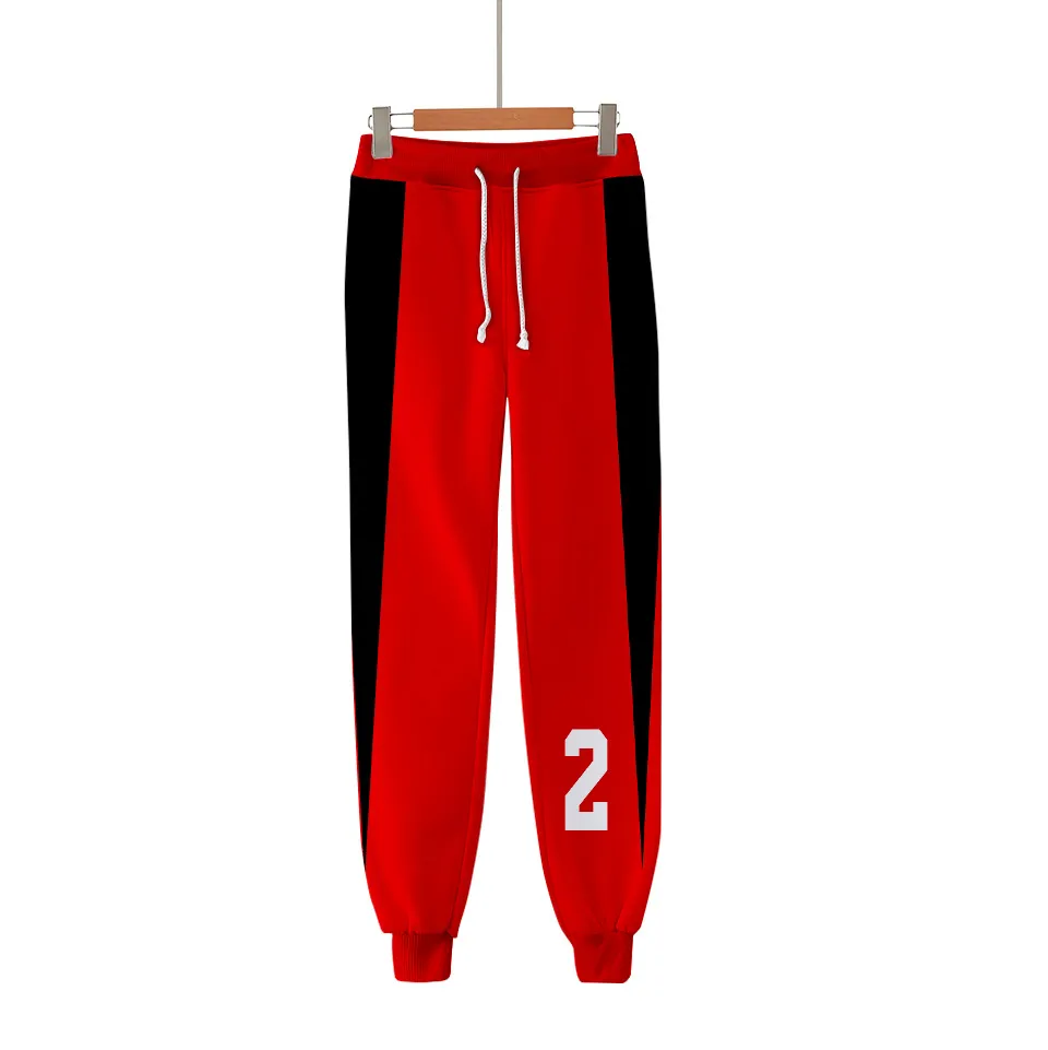 Anime Haikyuu Nekoma High School 3D Print Joggers Pants Men Women