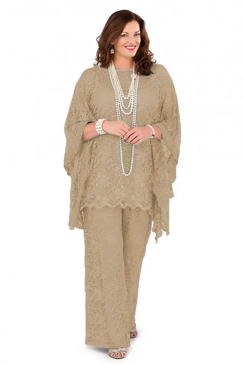 Mother of the bride 3 piece pant suits deals
