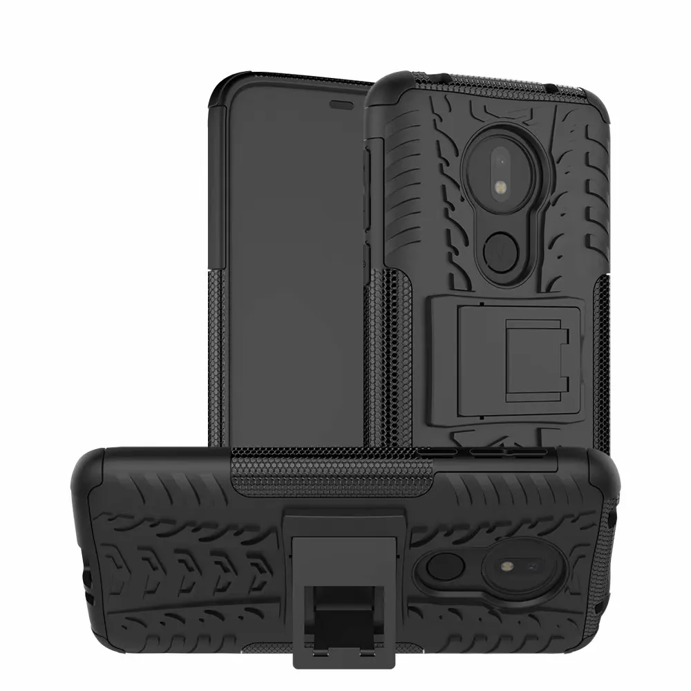 Duty Rugged Shockproof Protective Armor tough Kickstand Case for Motorola Moto g7/moto g7 power/moto g7 play/z4 play/One power p30 note