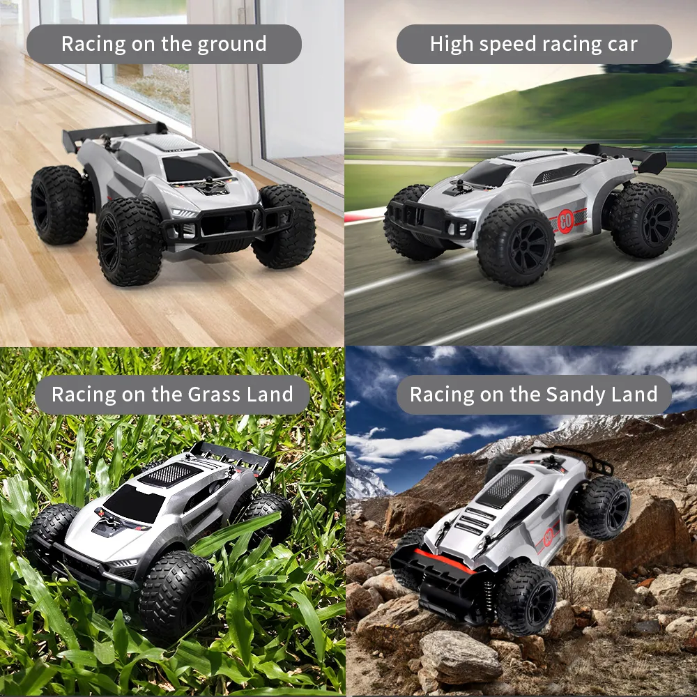 JJRC Q88 2.4G Elétrica Remote Control SUV Toy Car, 12 KM / H alta velocidade Drift, Presentes de Natal Kid Menino do aniversário, 2-2