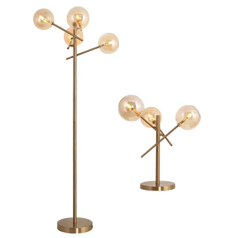 Modern Frosted Stained Glass LED Floor Lamp Nordic Magic Beans Living Room Floor Standing Light From Babaylon lighting 187.61 DHgate.Com