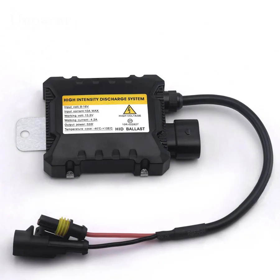 12V 55W HID Xenon BALLAST Block Ignition Electronic Ballast Digital Slim Hid  Ballast For HID Kit Xenon H7 H4 H1 H3 H11 Headlight From Globaltrade100,  $4.49