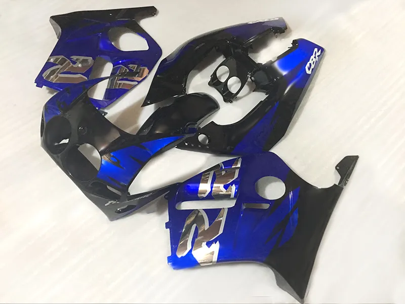 Högkvalitativ fairing kit för Honda CBR900 RR Fairings 98 99 CBR900RR Blue Black Motorcykel Set CBR919 1998 1999 RT22