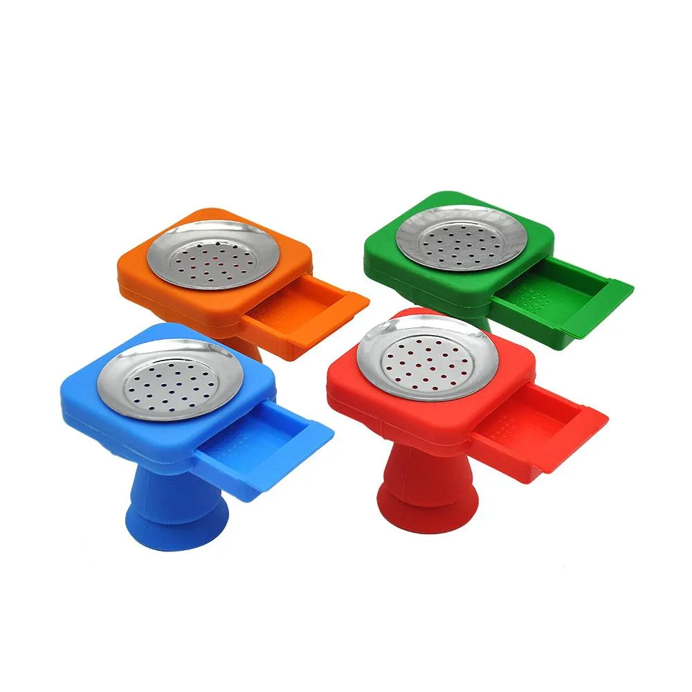 New Design Silicone Hookah Head Bowl Charcoal Holder Pull Drawer Tobacco  Storage Case Fits Most Hookah.Easy To Clean From Mixsmoking, $7.33