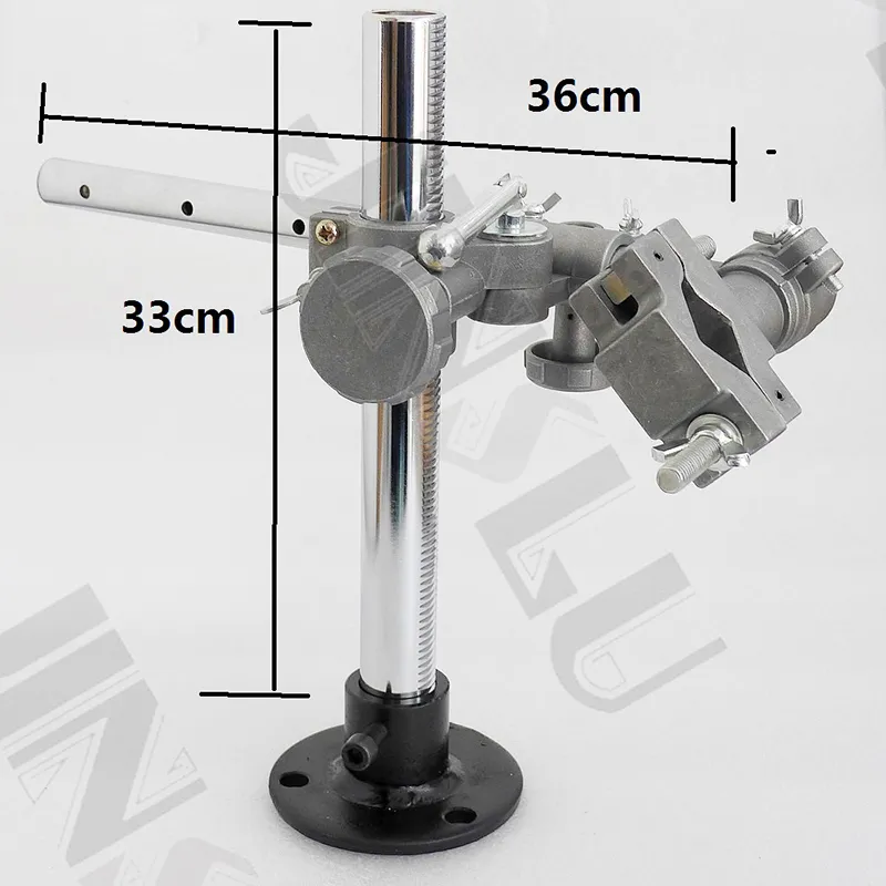 MIG MAG CO2 TIG Lassen Machine Lassen Klepstandsteller Draaitafel 36x33cm Lastoorts Houder Ondersteuning Mig Pistool Houder Klem bevestigingen