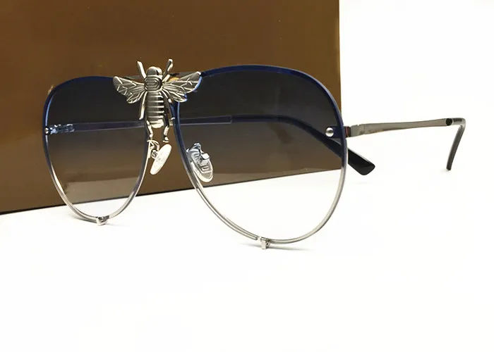 Atacado-Itália de luxo 2238 dos óculos de sol das mulheres dos homens Marca Designer Popular Moda Verão Estilo Wites alta qualidade Proteção UV Lens Com Box