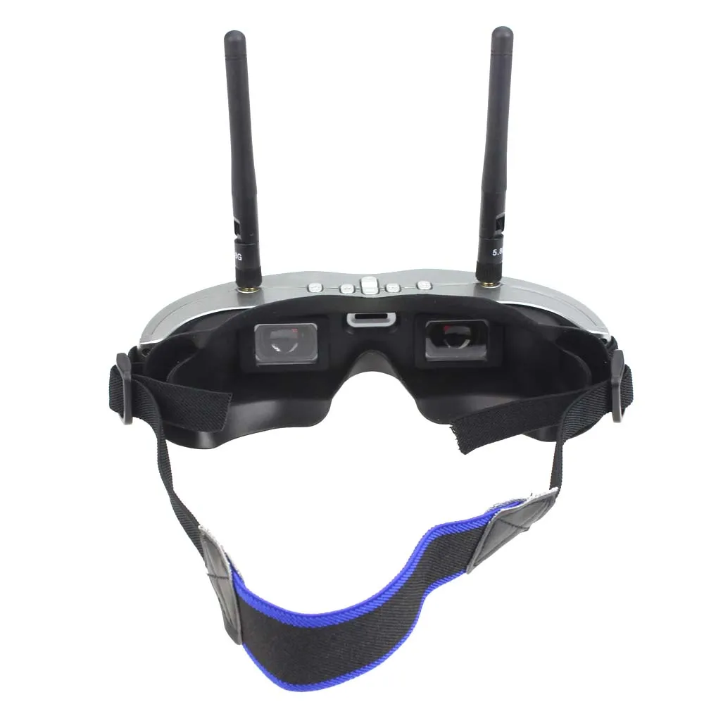 Freeshipping GS922 5.8G 32CH Çift Çeşitlilik Dürbün Video FPV DVR ile Goggle Gözlük