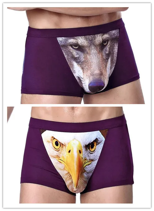 2019 High Quality Men Boxer Funny Boxer Shorts 3D Eagle Underwear Cotton  Cartoon Cuecas Boxers Underpants Cueca Homens Mens Pantie256m From  Frank0098, $12.19