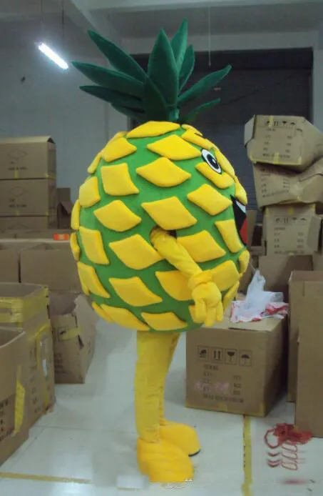 2019 usine de fruits d'ananas chaud tout nouveau costume de mascotte tenue complète déguisement costume de mascotte costume de tenue complète