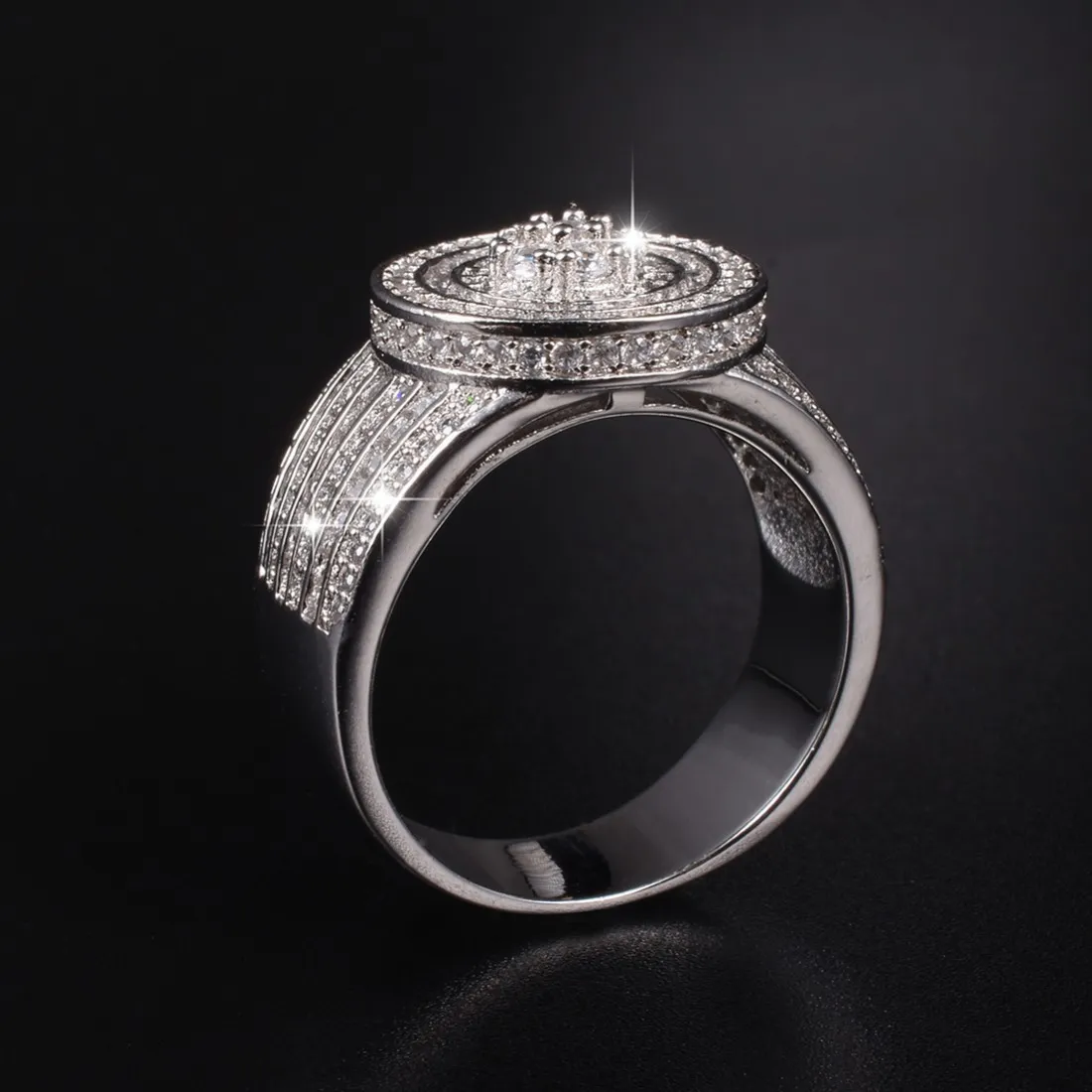 Simulated Diamond CZ Wedding Rings Under 500 In White Sapphire 925