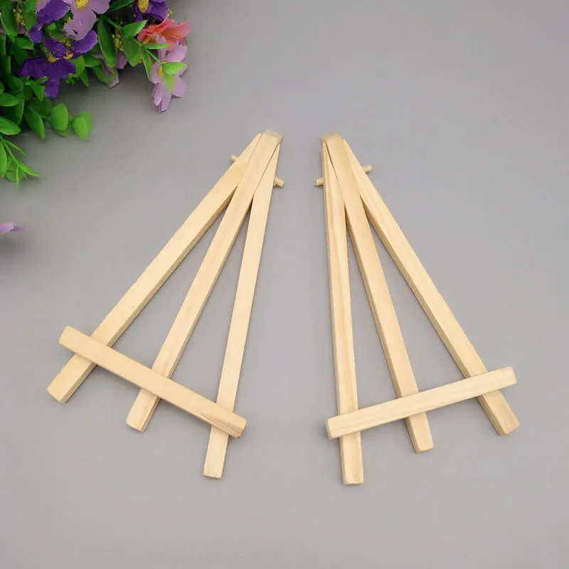 8*15cm Mini Wood Artist Painting Easel For Photo Painting Postcard