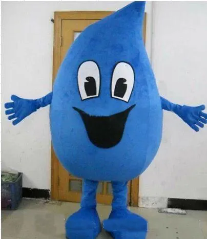 2019 Factory sale hot Water Drop Mascot Adult Size Costumes Fancy Dress Christmas for Halloween Party Event