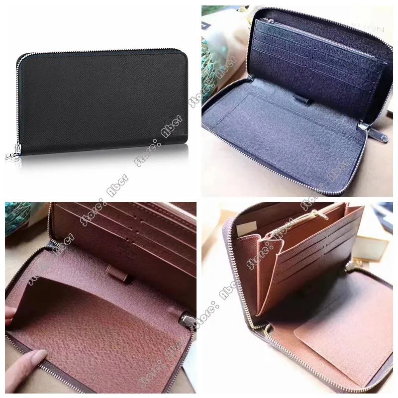 Aber Zippy Organizer Long wallets Women Real leather travel wallet Top Popular Customization women clutch chequebook Passport Holder