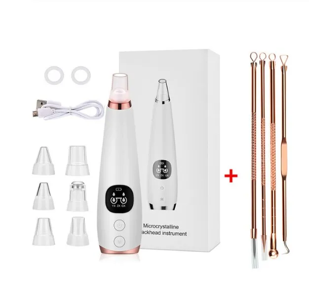 Electric Blackheads Pore Remover Face Nose Vaccum Deep Cleaning Blackheads Tools Facial Steamer Spa Moisturizing Skin Care