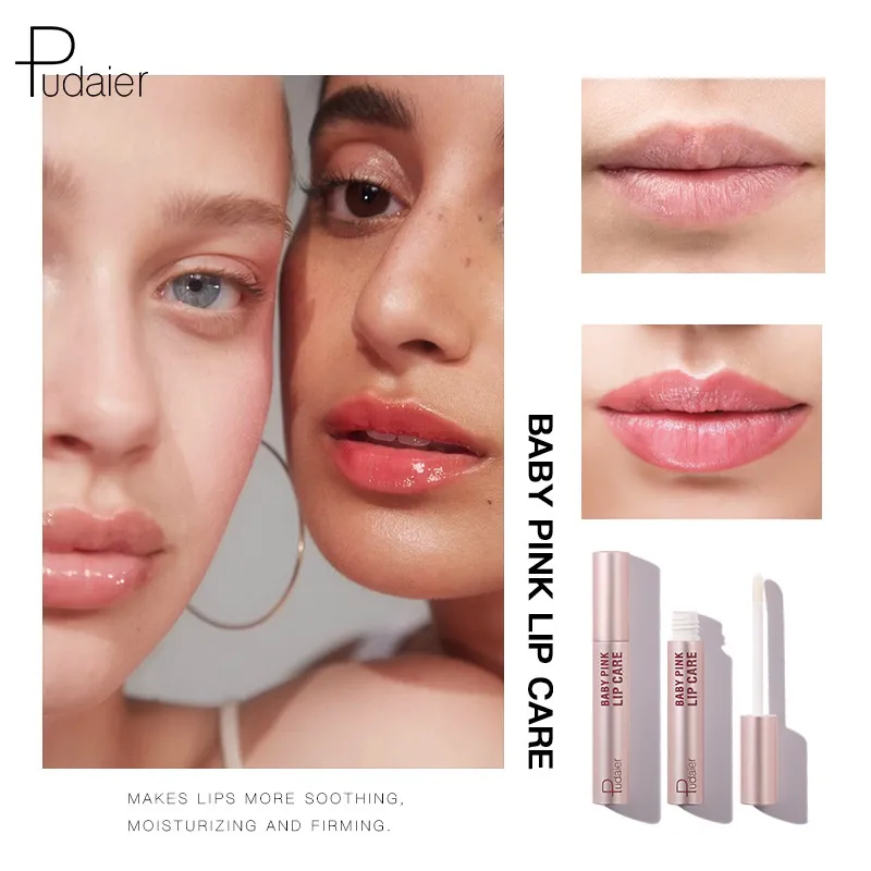 Pudaier Ciecz Lip Balm Szminka Hydraulika warga Volumising Lipstick Repair odżywczej wargi odżywczej