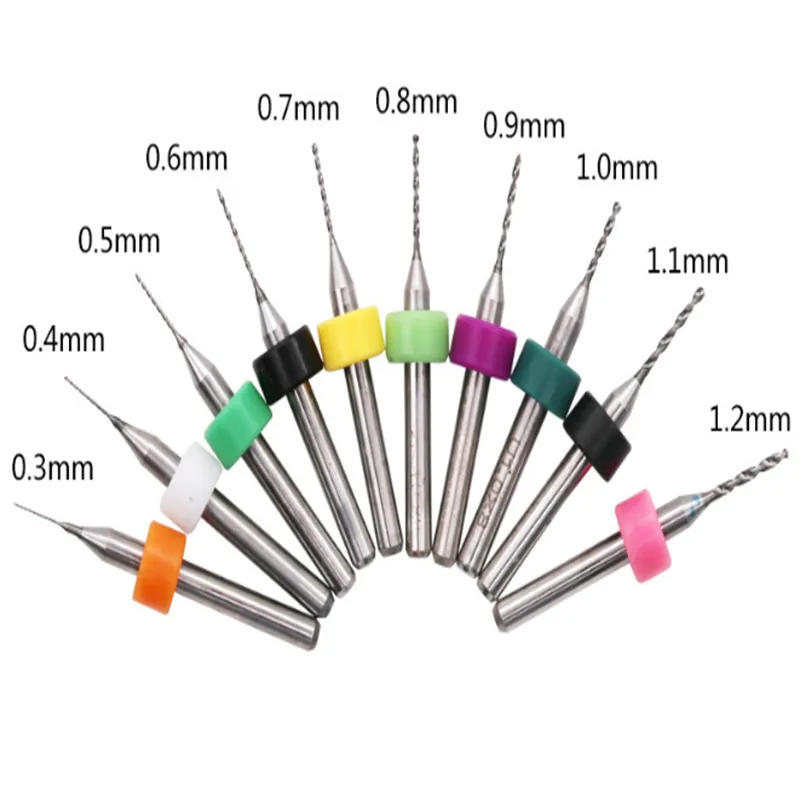 Ny Mini PCB Bit / Importerad Shank Borr / Karbid Bit / Gravering Bit Hårdvara Plast Precision Borrning Bearbetning