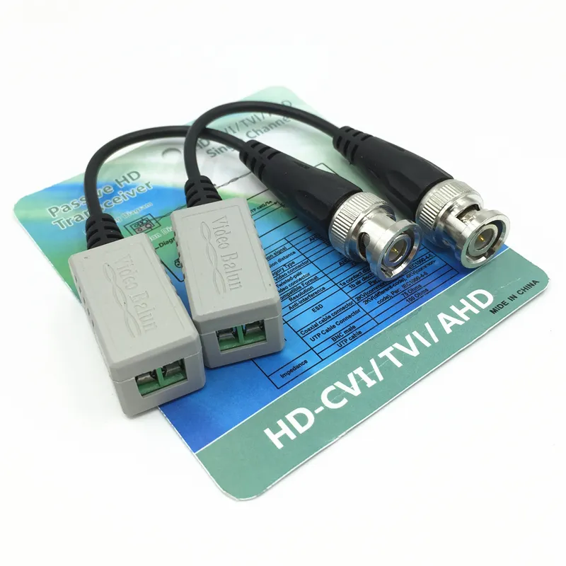 YAODHAOD Adattatore BNC A Cat5e, Terminale Senza Saldatura, Per Video Balun, Cavo Di Sorveglianza CCTV, Altoparlante Ethernet (5 PCS) (5 Prese BNC - Foto 14