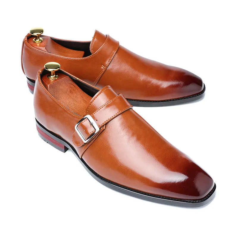 Zapatos de vestir clásicos para hombre, zapatos de cuero informales de alta calidad para hombre, mocasines formales de oficina de negocios para hombre, talla grande 38-48