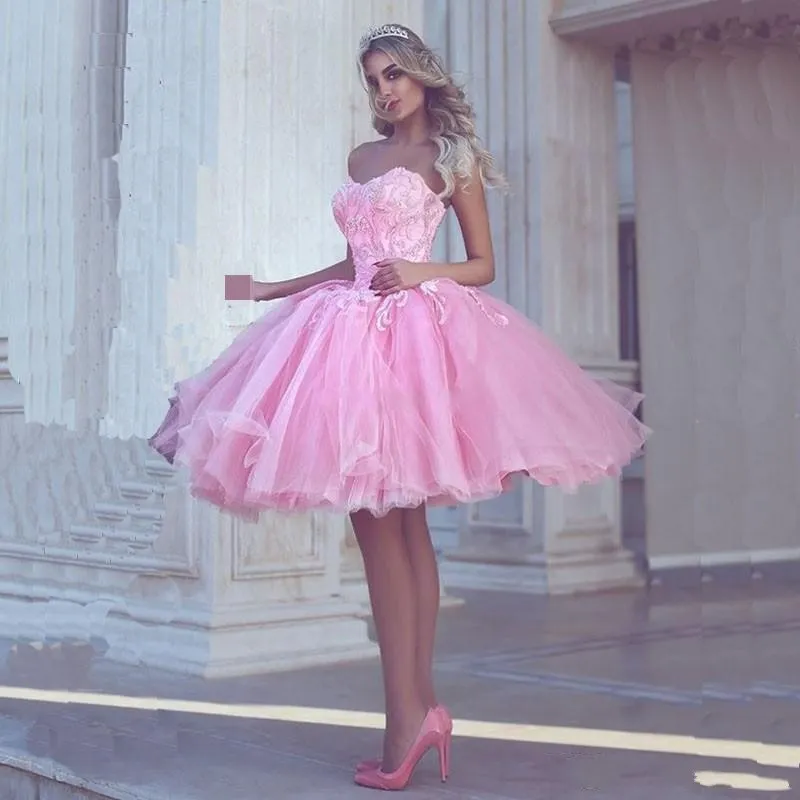 pink birthday dresses