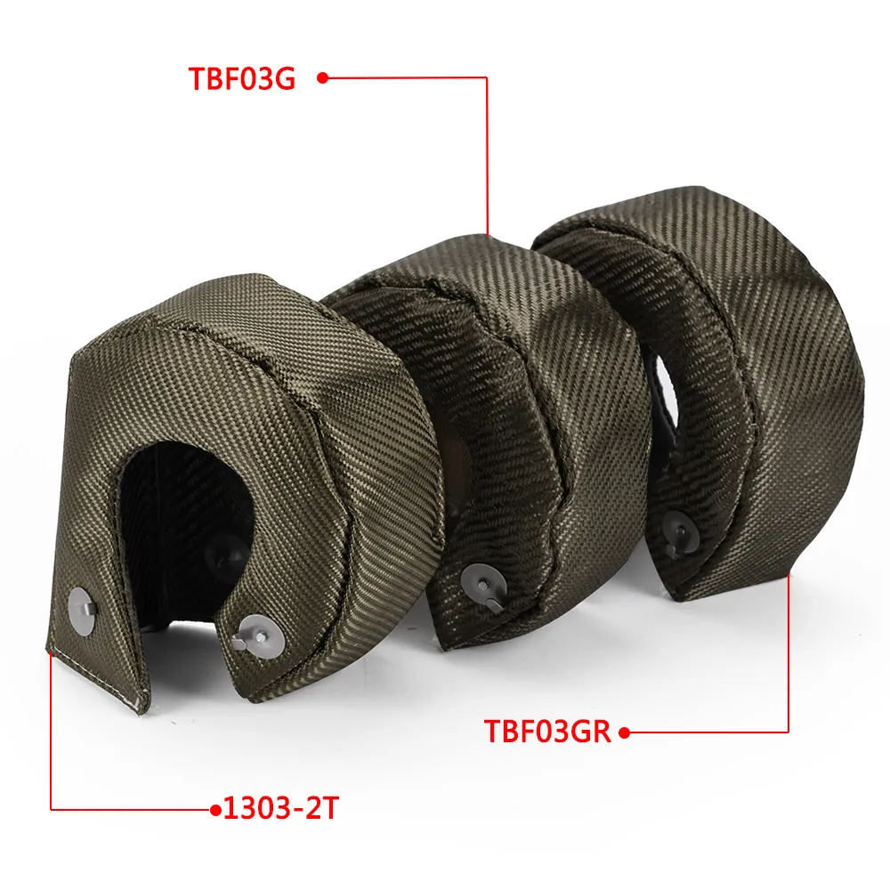 PQY - 100% full titan T3 Turbo -filt Turbo Heat Shield Fit T2 T25 T28 GT28 GT30 GT35 och de flesta T3 Turbo PQY -TBF03178S