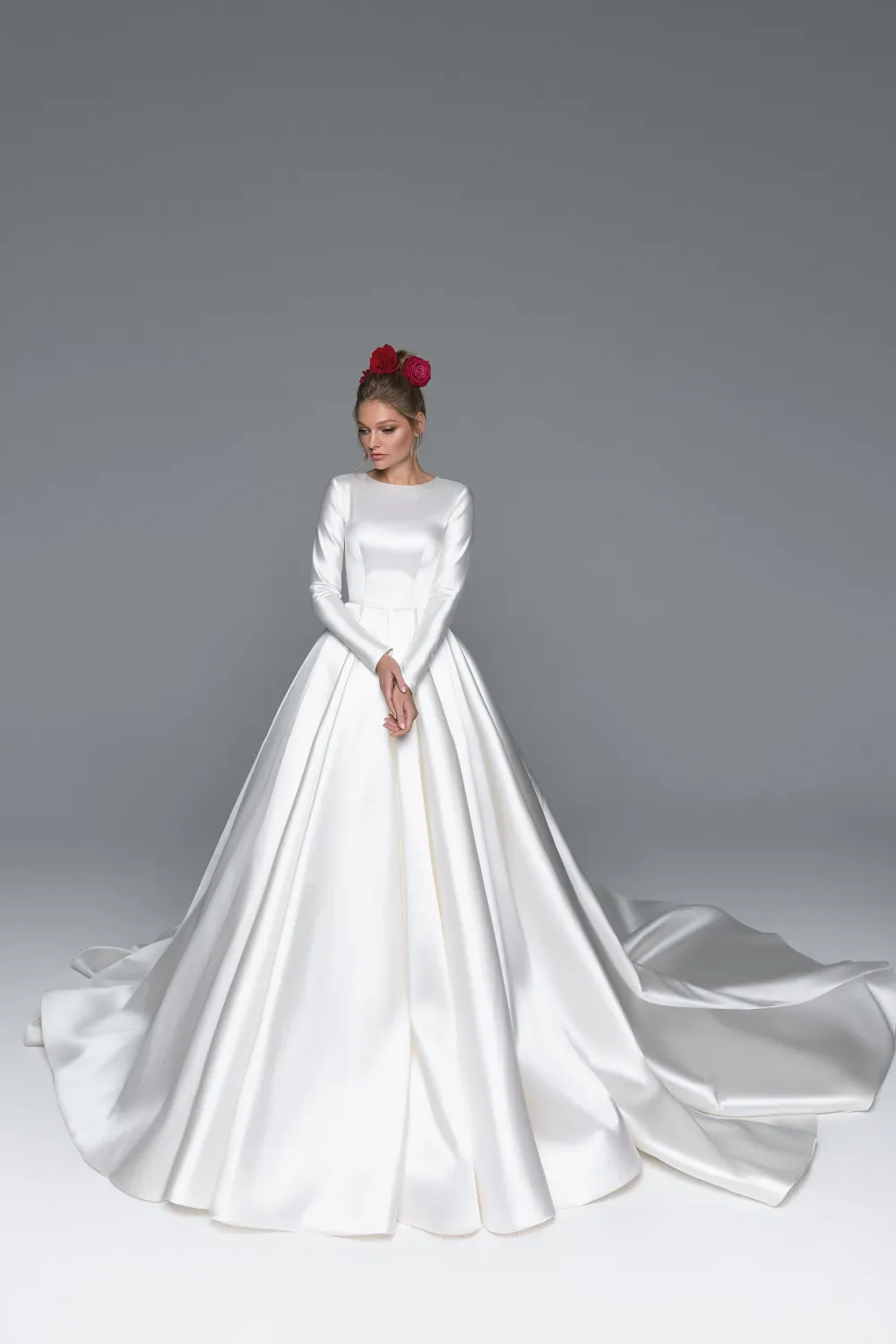 Vestidos de best sale novia religioso 2019