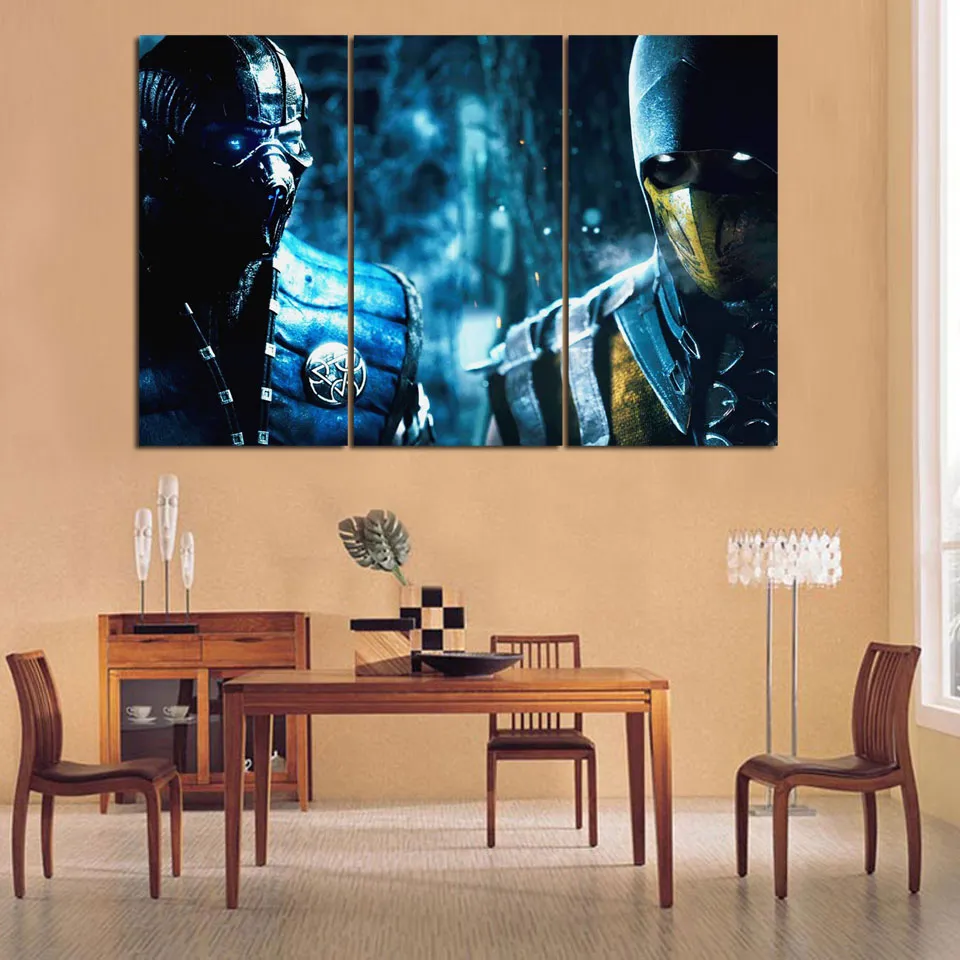 3Panel Сумерки Сага: Рассвет Часть 2 , Фэнтези Фильм Плакат.