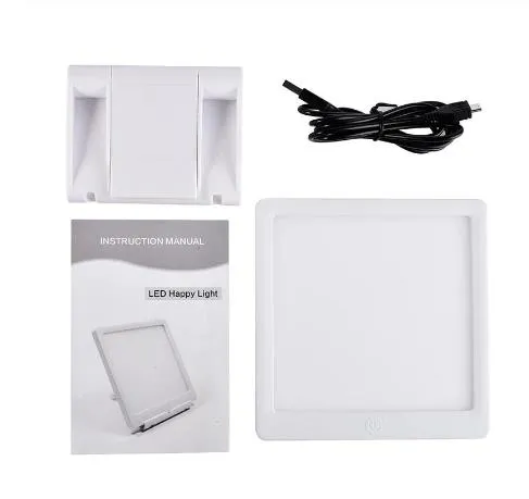 Therapy Lamp 3 Modes Seasonal Affective Disorder Potherapy 6500K Simulating Natural Daylight USB SAD Therapy Light218s