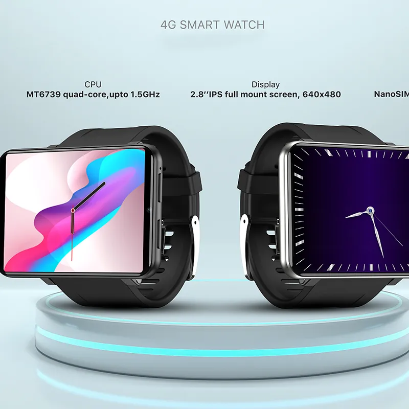 La migliore vendita Smart Watch Android 7.1 Supporto da 3 GB + 32 GB Scheda SIM da 2,86 pollici 4G GPS WiFi 2700 mAh Batteria grande per Smart Watch da uomo