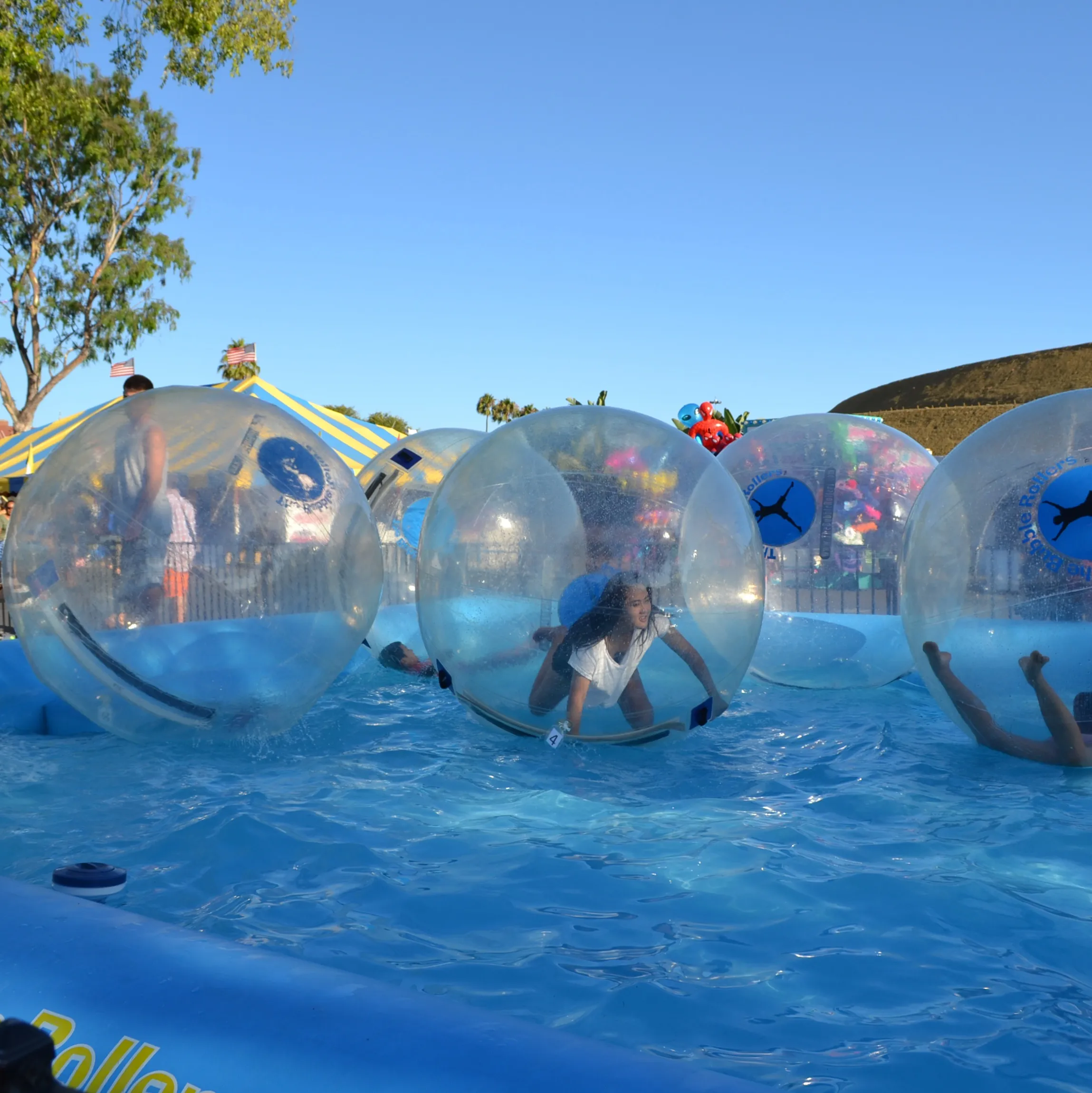 Fedex versandkostenfrei 2 m Wasserball-Inflation, Wasserball-Spaziergänge, Baby-Wasserspielzeug, Bälle Wassermelonen, gute Qualität, heißer Verkauf