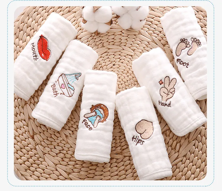 Buy Face Towel - Pure Cotton Super Soft 30cm Square Online