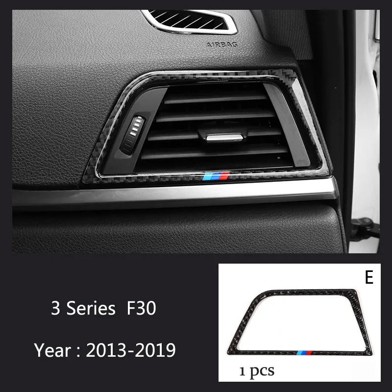 Carbon Fiber Car Styling Dashboard Air Conditioning Vent Cover Thermal  Sticker Trim Strip For BMW 3 Series E90 E92 F30 2005 2019 Auto Accessories  From Lewis99, $7.89