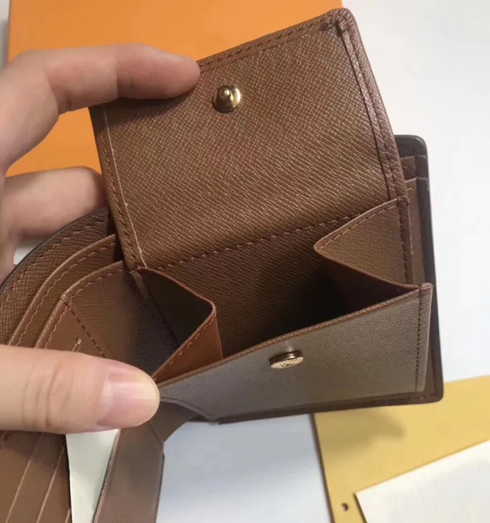 Wallet Leather Pocket Money clip, Tri-fold, brown, leather png | PNGEgg