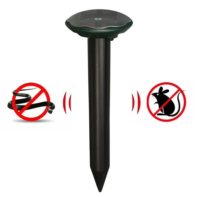 Solar Powered Ultrasonic Pest Repeller For Yard, Animal, Mouse, Mole