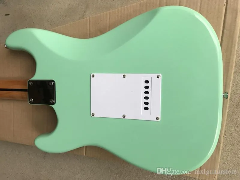 ミントグリーン エレキギター 6弦 22フレット ミントグリーン エレキ