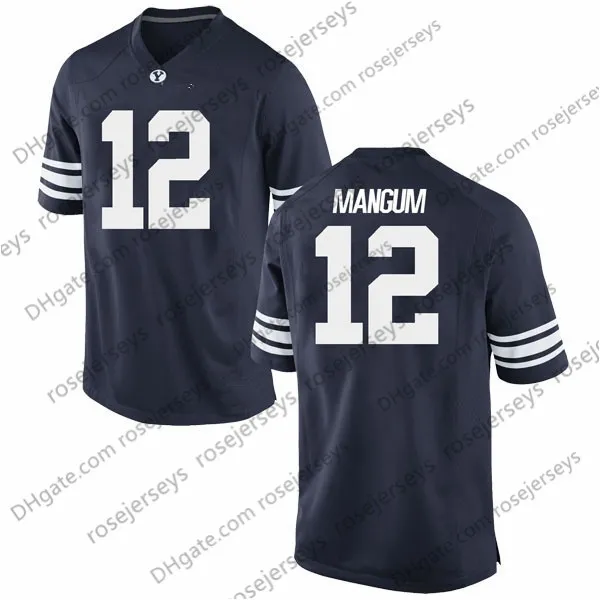 BYU Cougars Steve Young Jim McMahon Dennis Pitta Matt Bushman 2024 Retired White Blue Navy Men Youth Kid Jersey