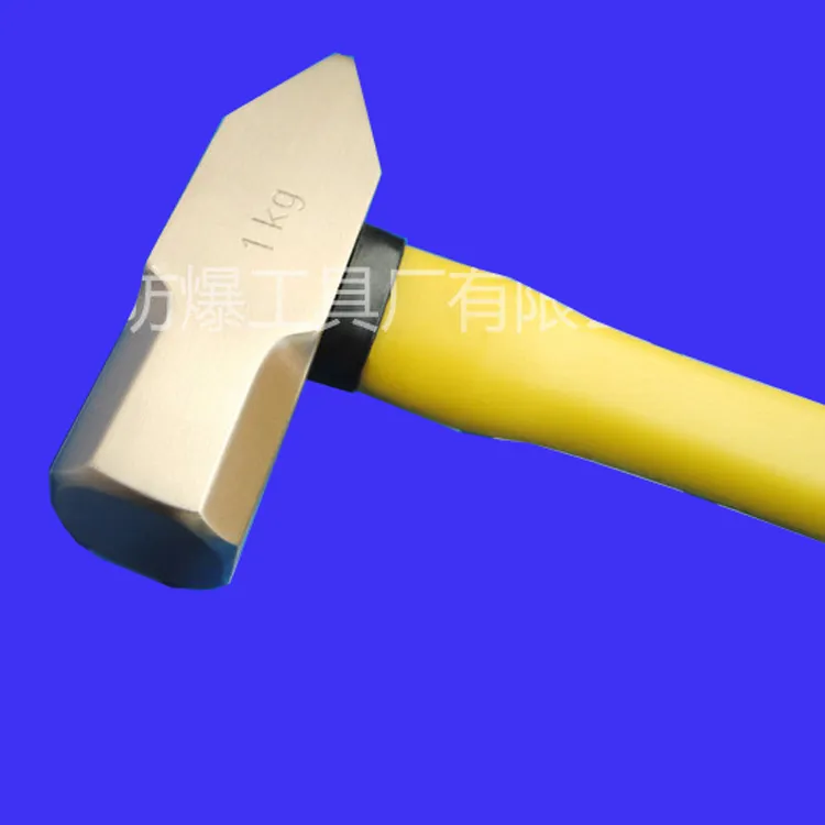 2012 Non-sparking and Non magnetic Engineer's cross peen hammer fiber-glass handle