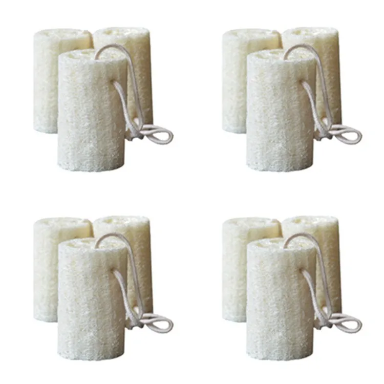 Bathroom Accessories Natural Loofah Luffa Sponge with Loofah For Body Remove The Dead Skin And Kitchen Tool Bath Brushes Bath towel T2I5794