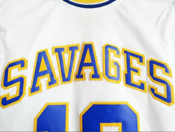 Oklahoma Savages 10 Dennis Rodman Jersey Men University Basketball Rodman High School Jerseys Team Color White Blue Green NCAA College